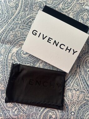 Givenchy White Box with Black Dust Bag